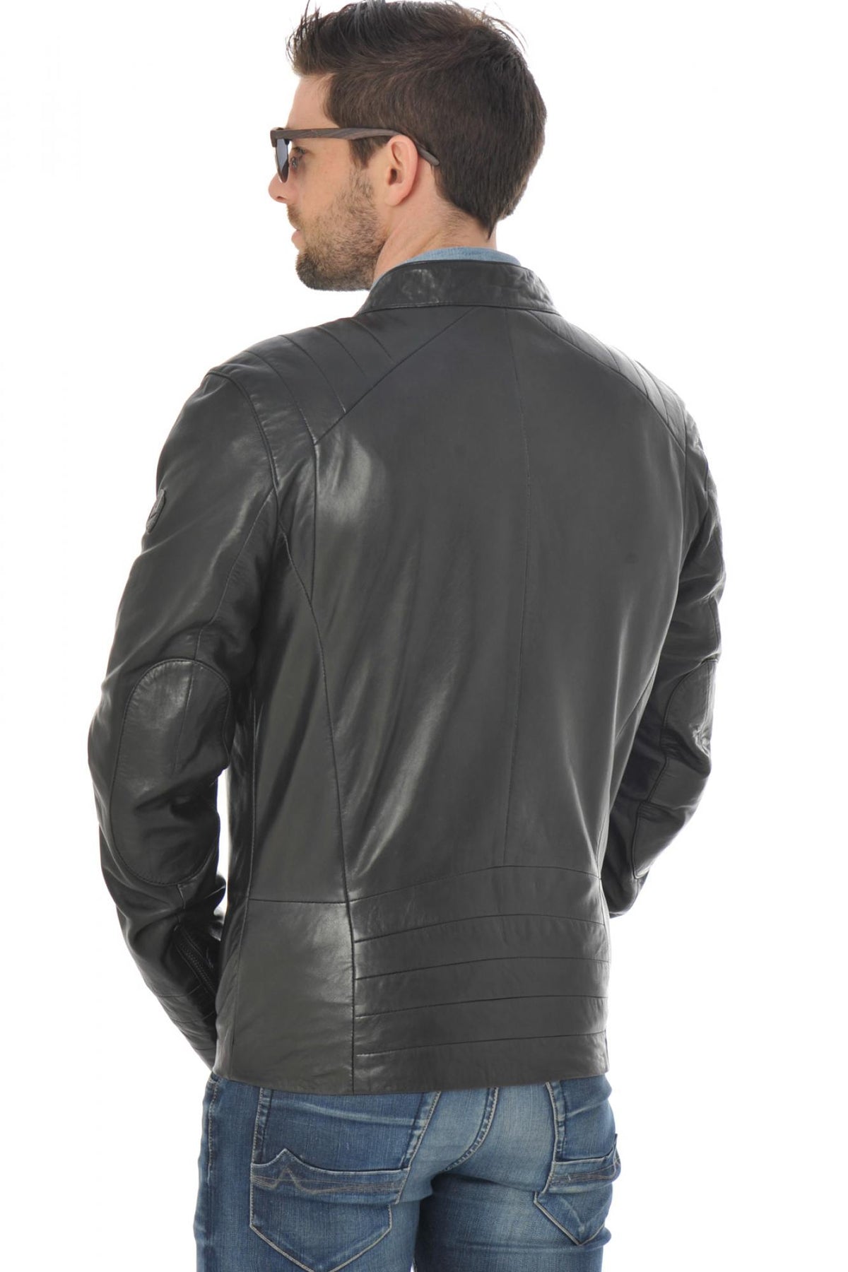 Mauritius biker collar jacket - Image n°5