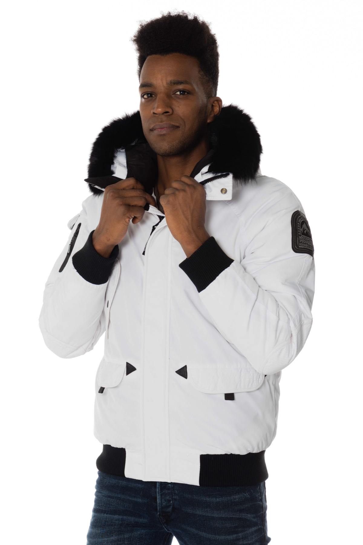 Helvetica men's white jacket - Image n°1