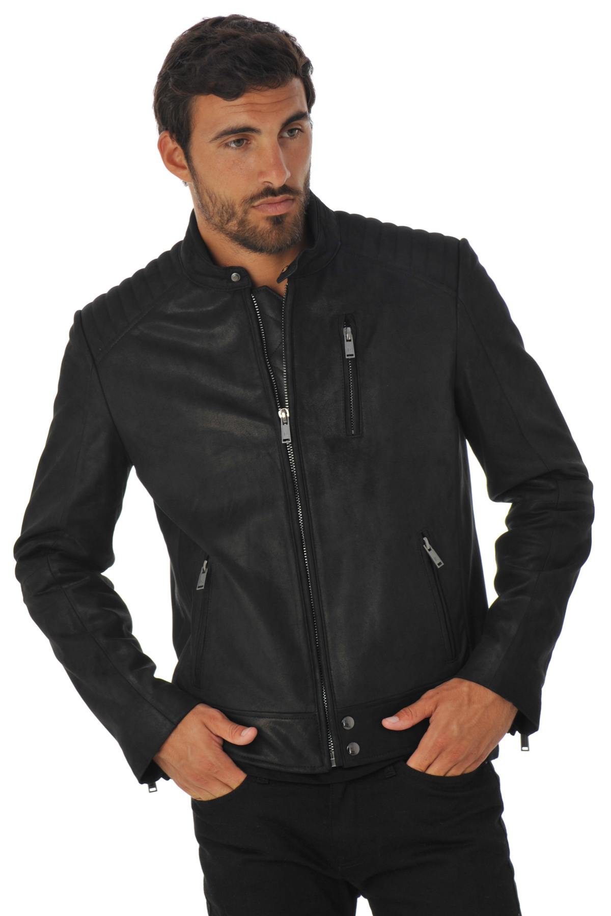  Lambskin biker jacket - Image n°3