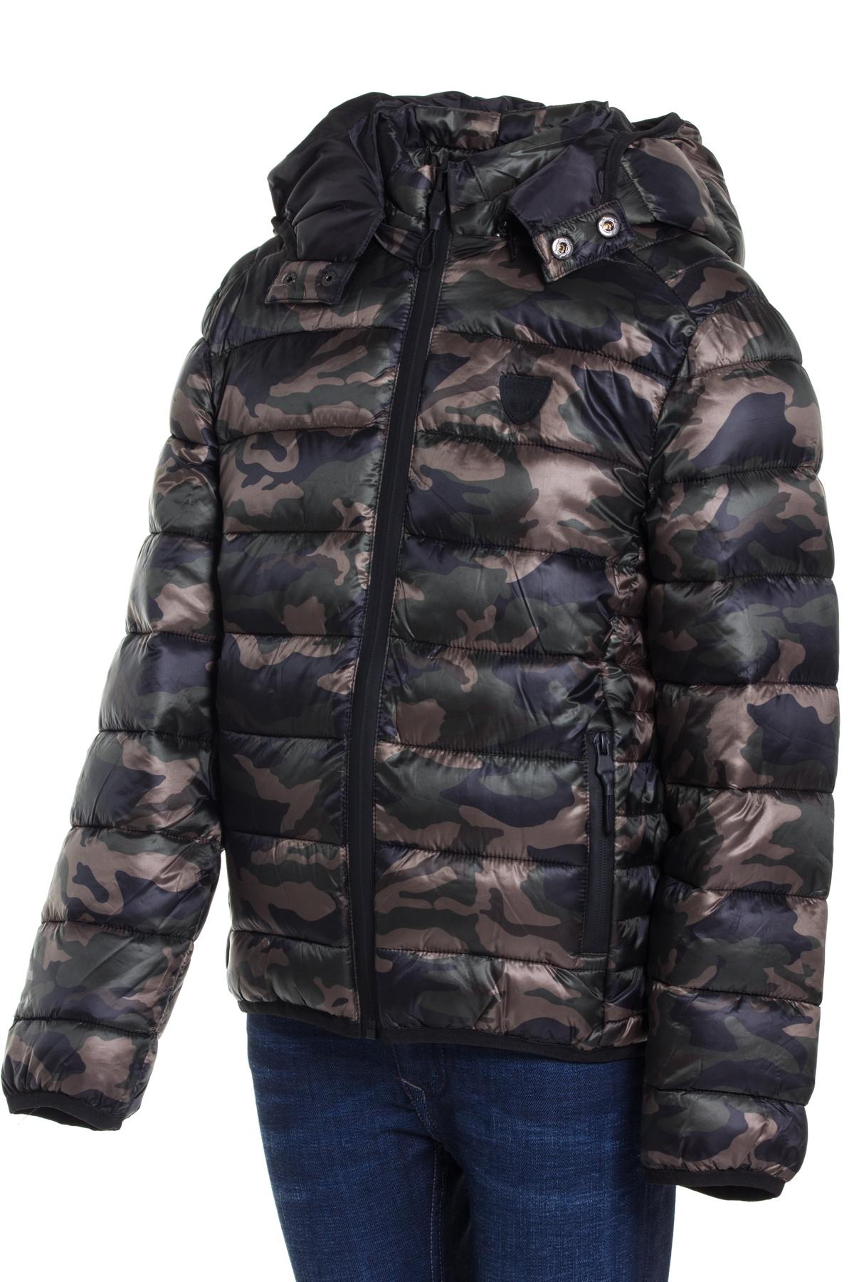 Kaporal children's camouflage down jacket - Image n°1