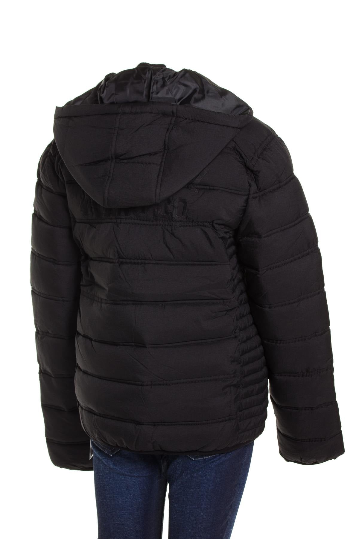 Kaporal boys' black polyamide down jacket - Image n°3