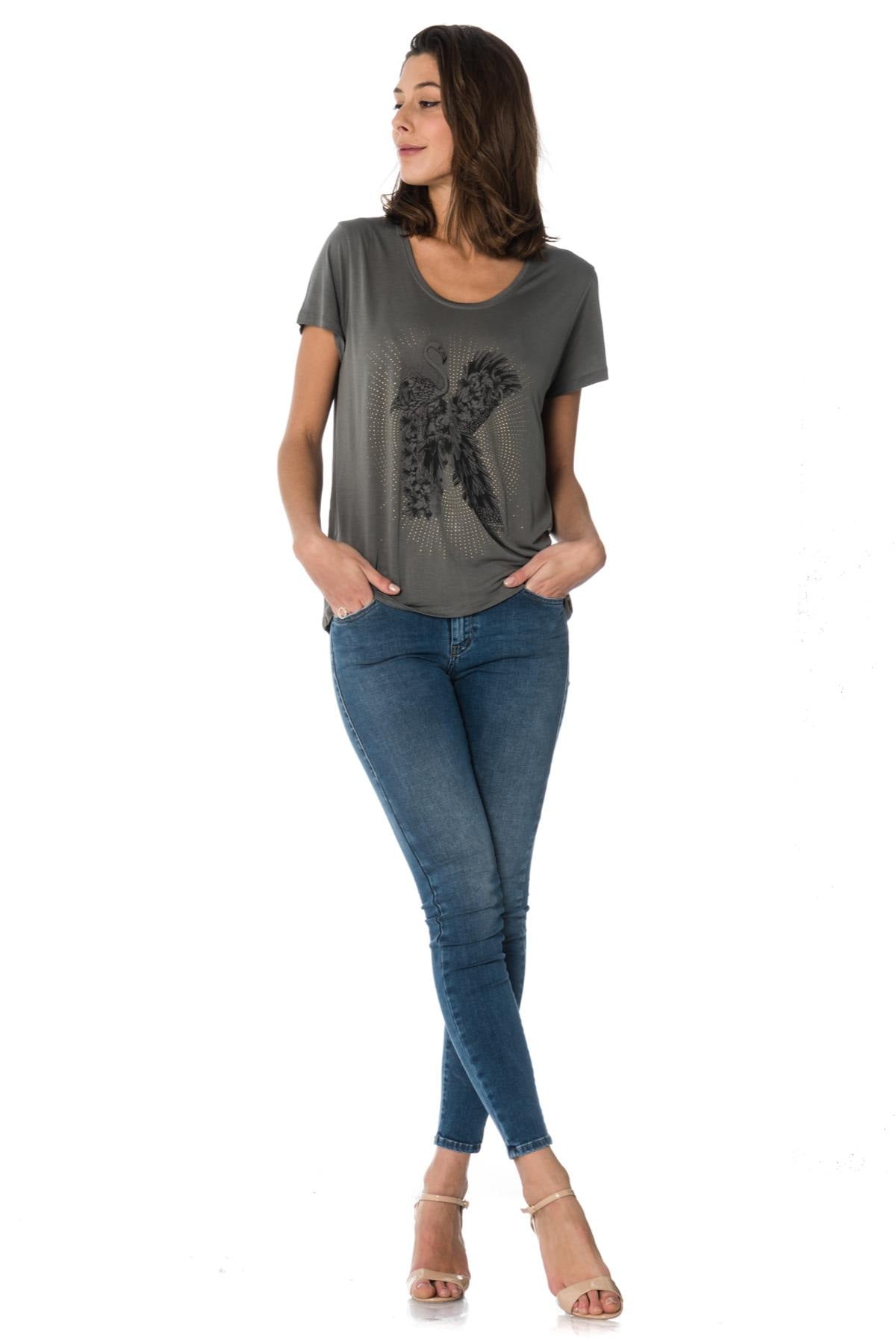 Kaporal women's loose fit t-shirt - Image n°2