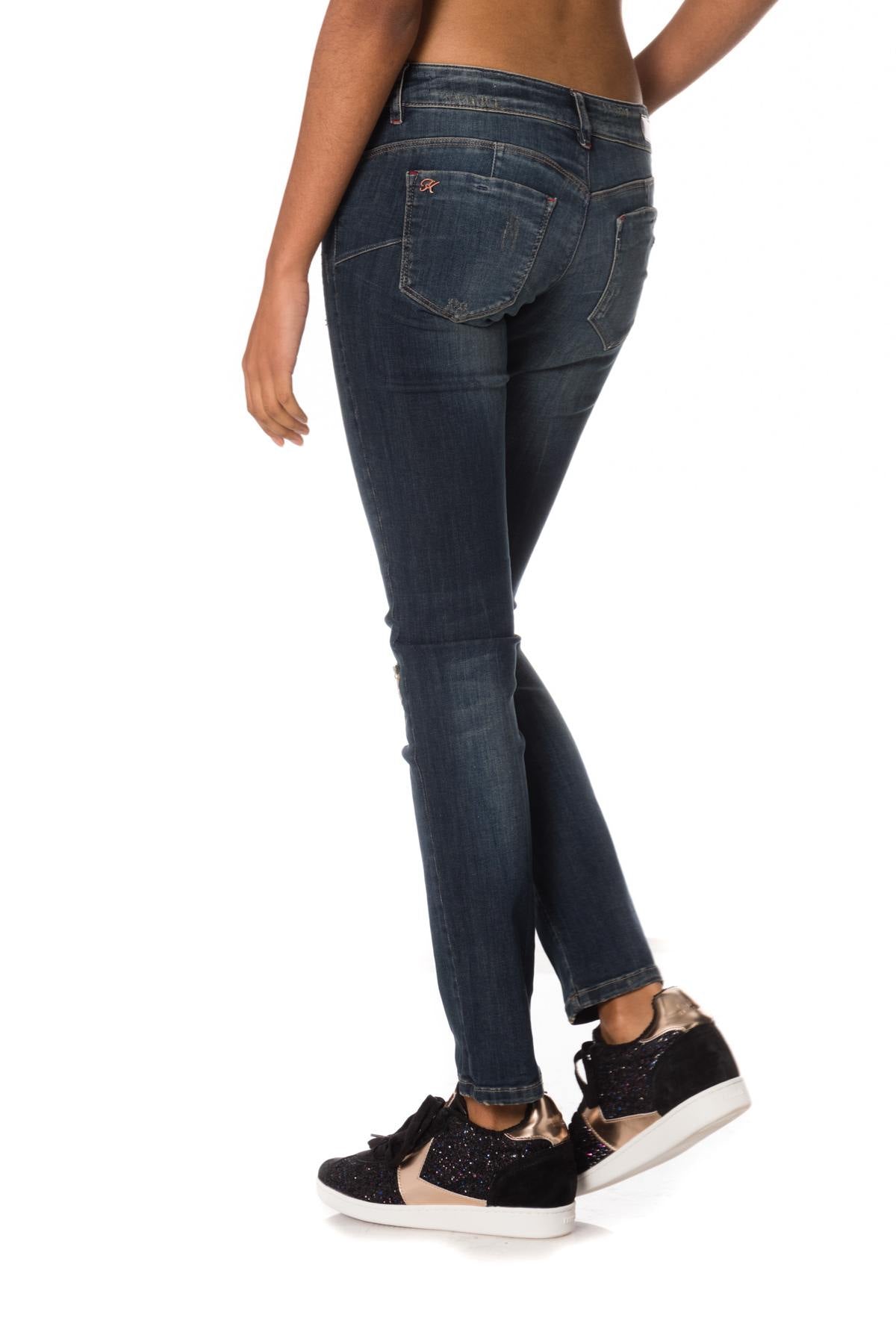 Women's slim jeans with push-up effect - Image n°2