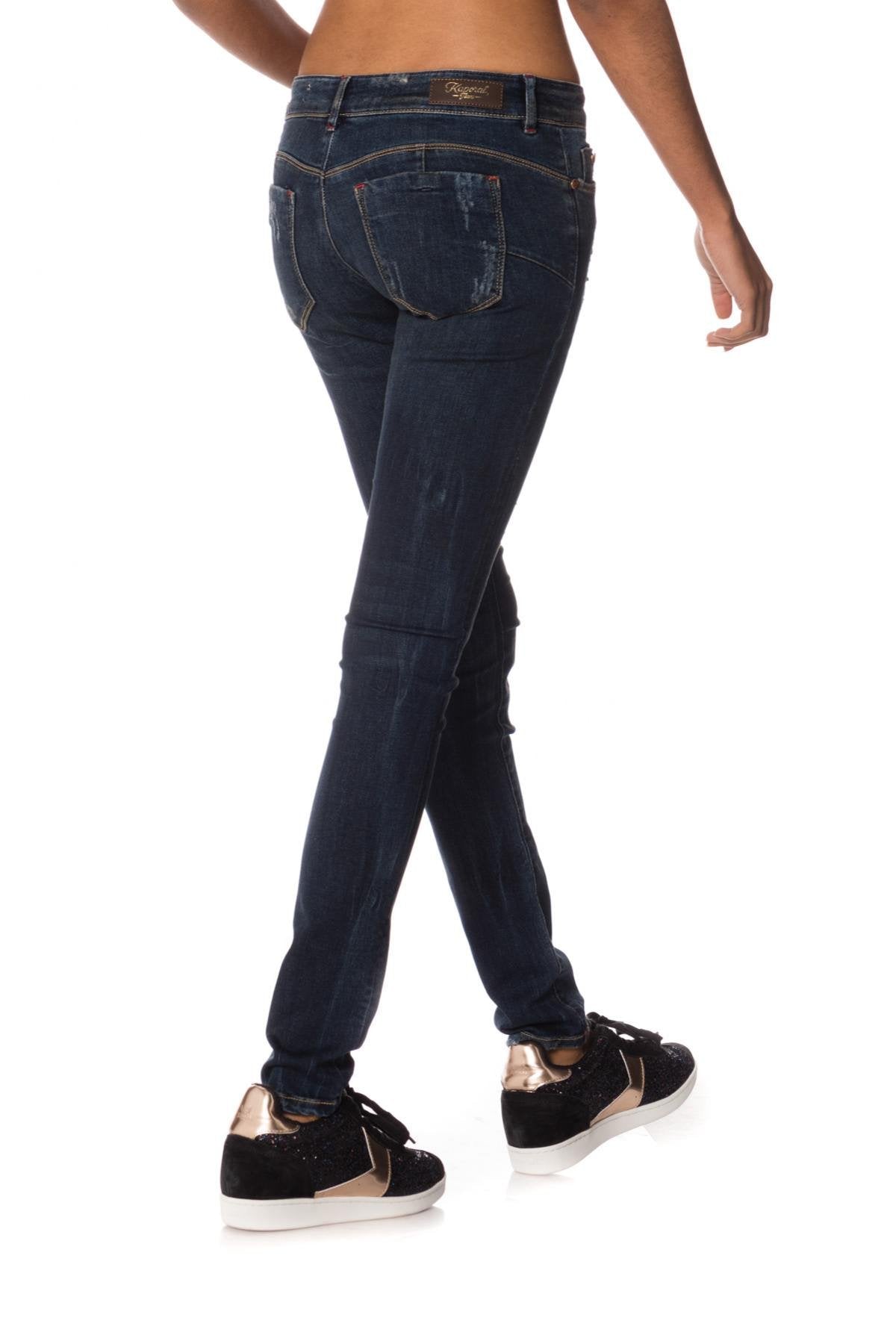 Kaporal women's jeans with worn and torn effect - Image n°6