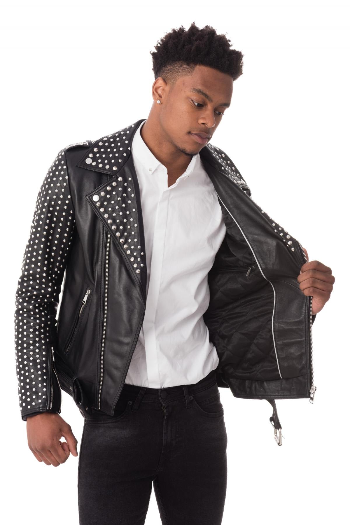 LADC studded perfecto for men - Image n°7