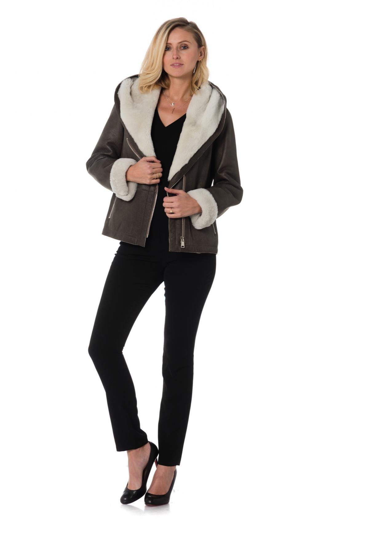 Women's lambskin jacket Levinsky - Image n°2