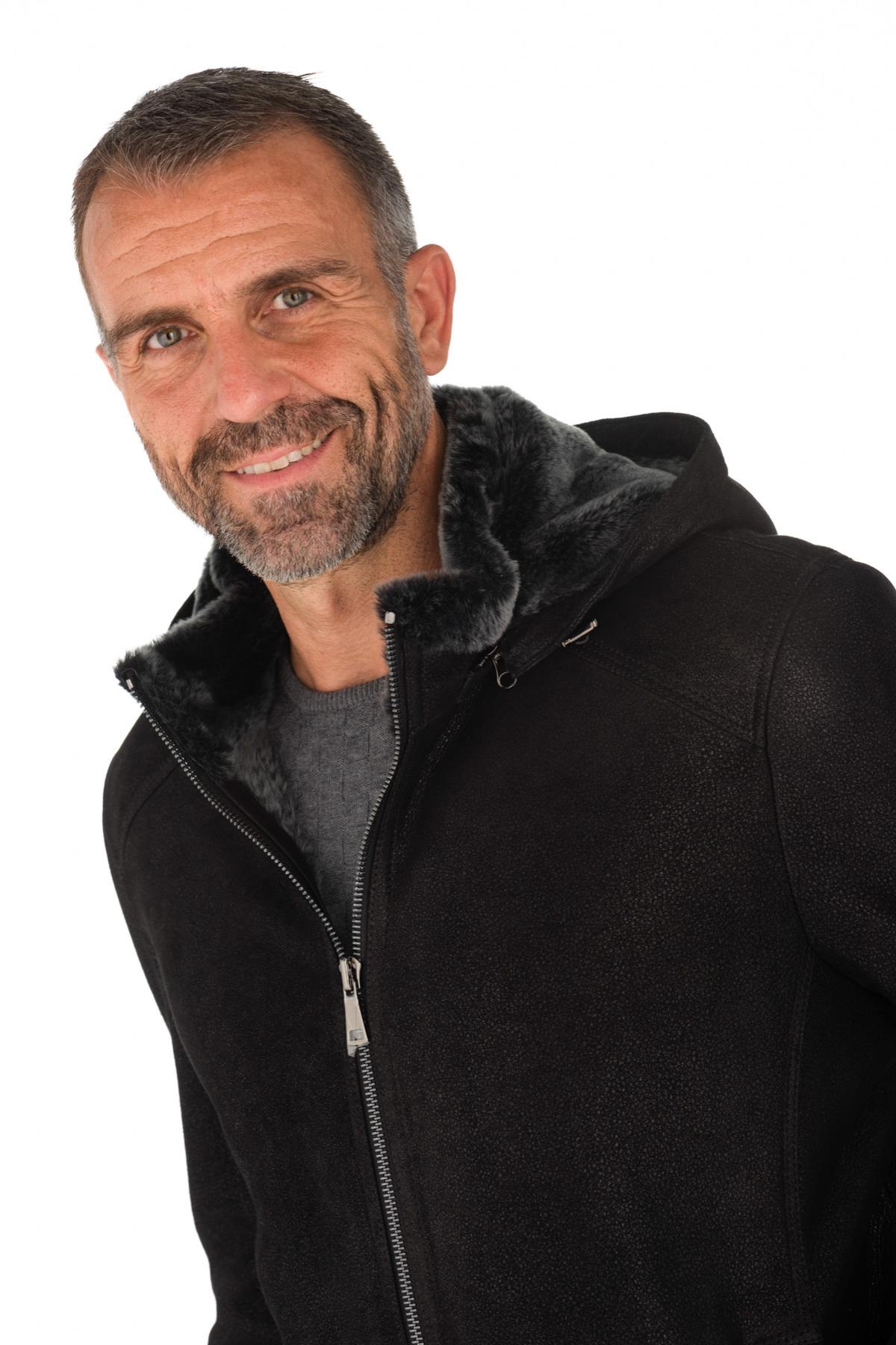 Levinsky men's shearling lambskin jacket - Image n°3