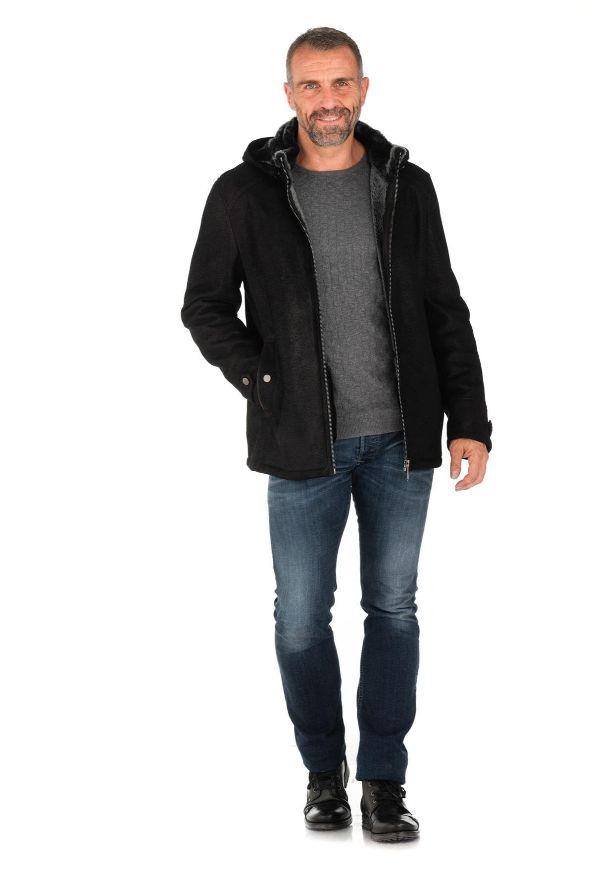 Levinsky men's shearling lambskin jacket - Image n°2