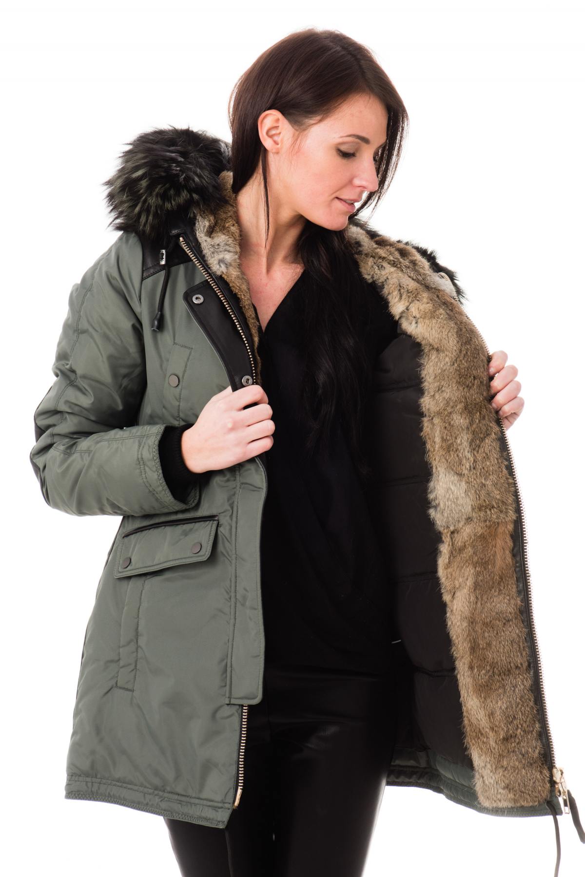 Melrose Military Army Women's Jacket - Image n°5