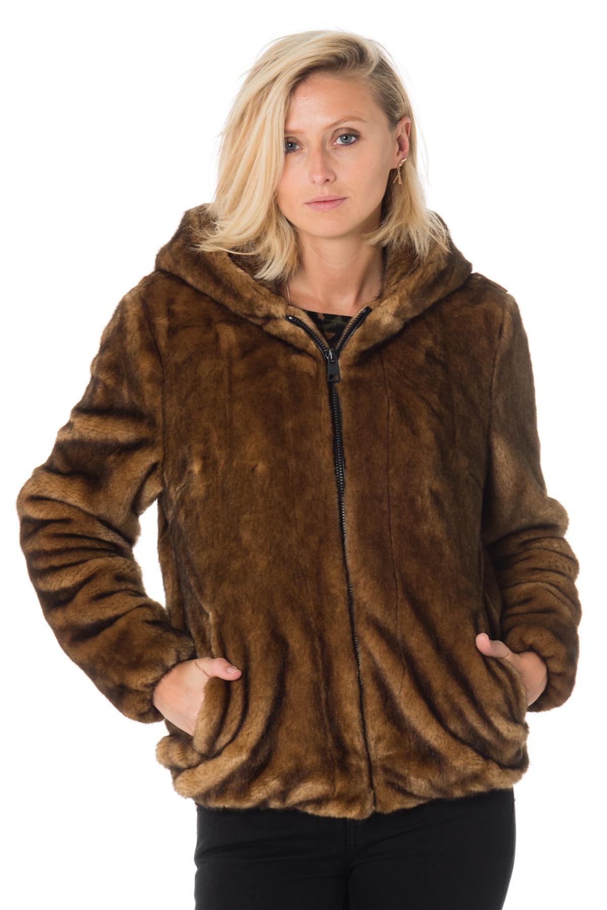 Oakwood women's faux fur jacket - Image n°5