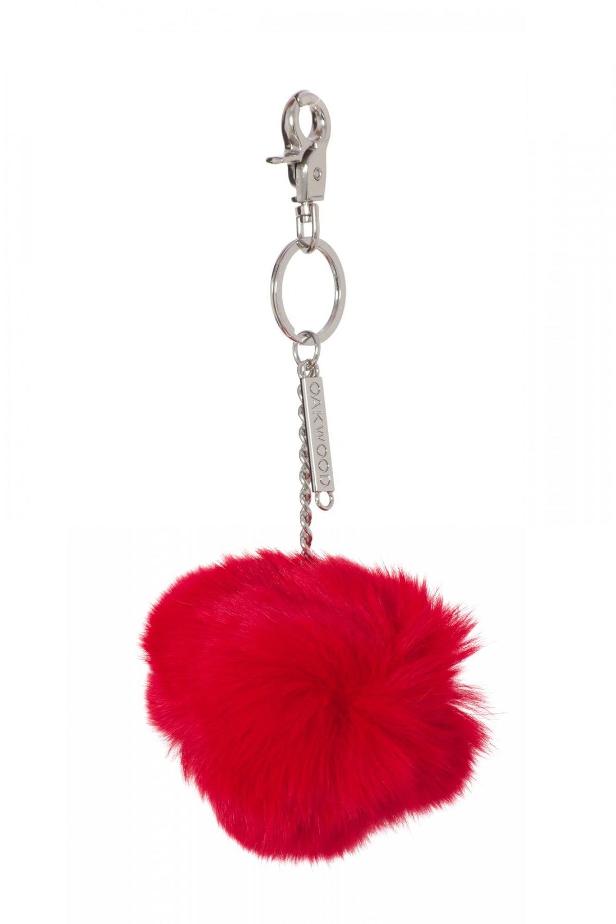  Fire red Oakwood rabbit key ring - Image n°1