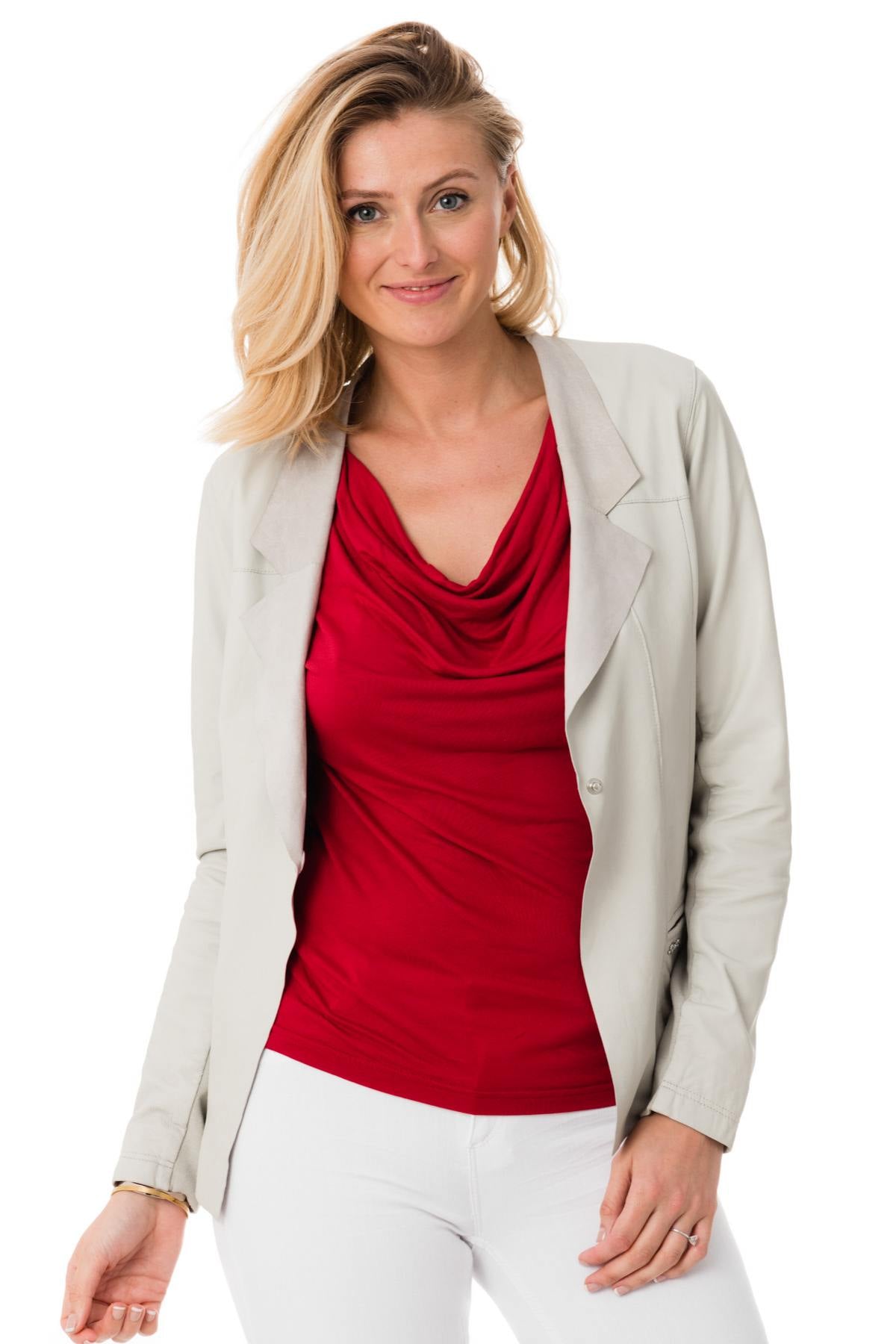 WOMEN'S OAKWOOD BREE WHITE JACKET 520 - Image n°5