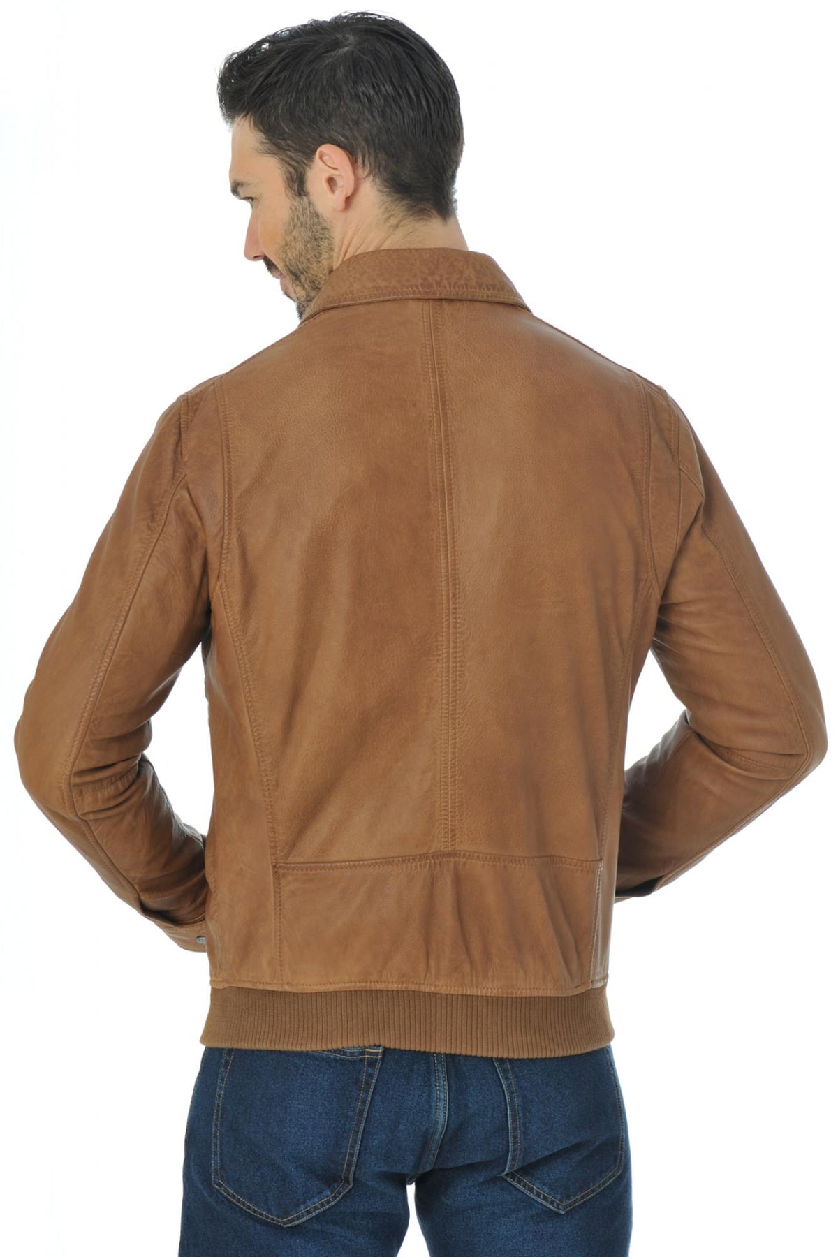 Brown jacket from Oakwood with shirt collar - Image n°6