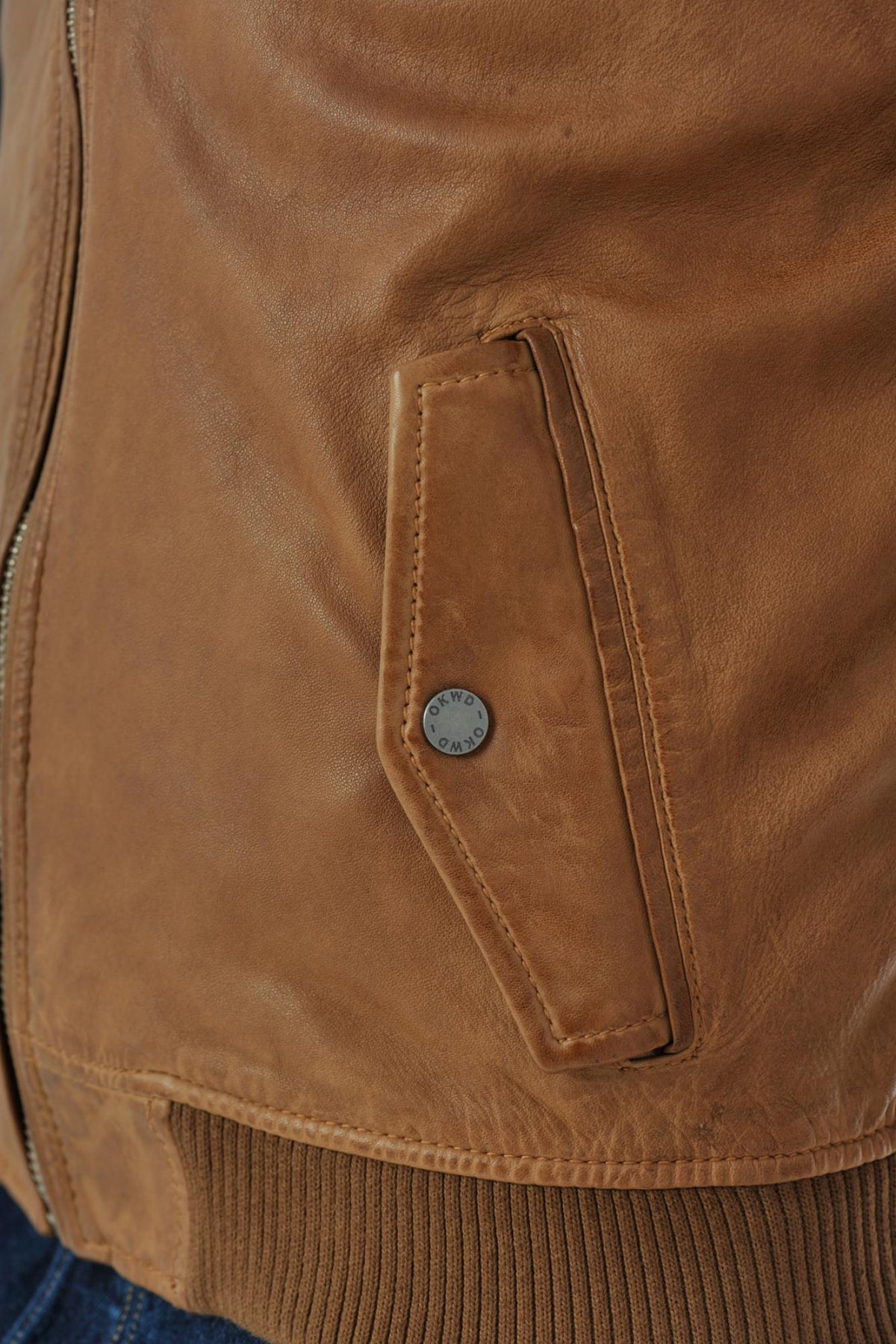 Brown jacket from Oakwood with shirt collar - Image n°9