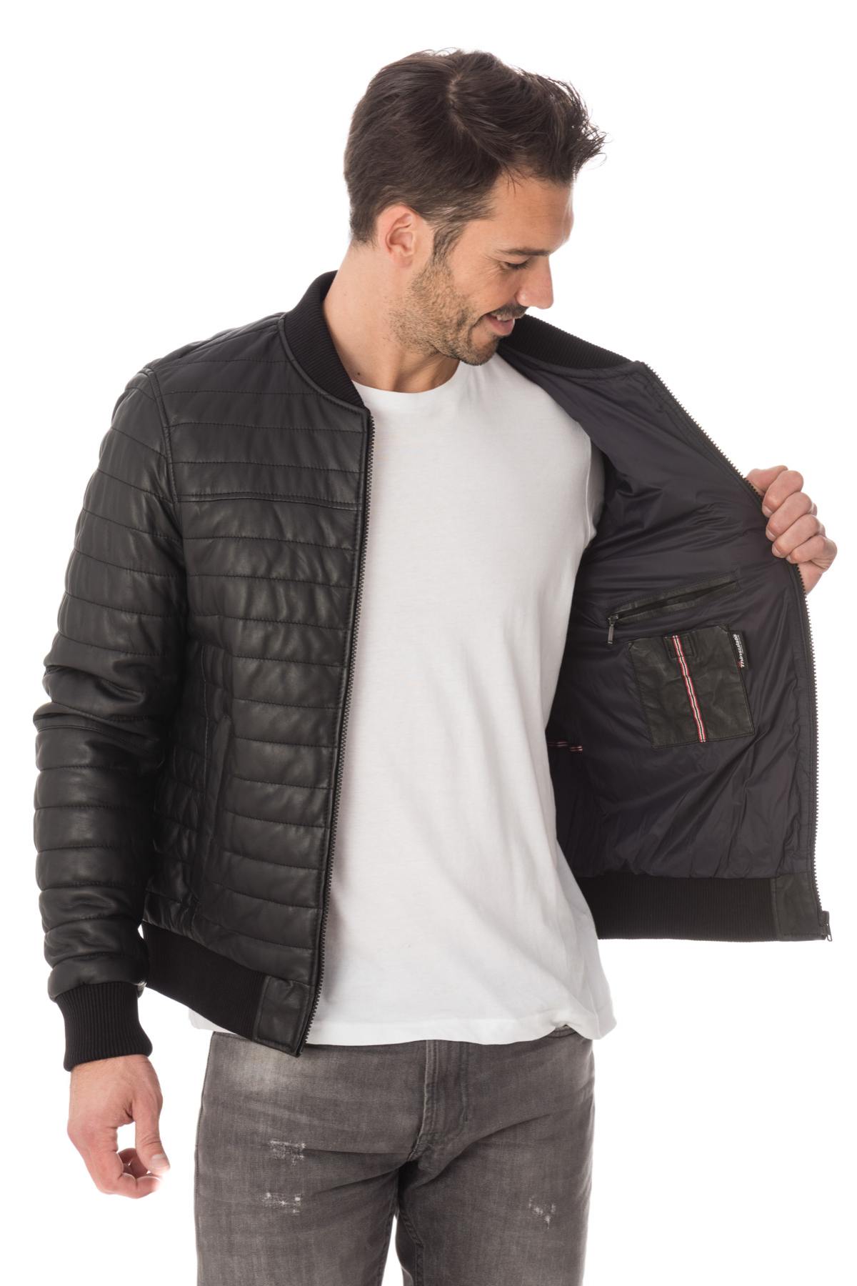 Quilted sportswear jacket - Image n°5