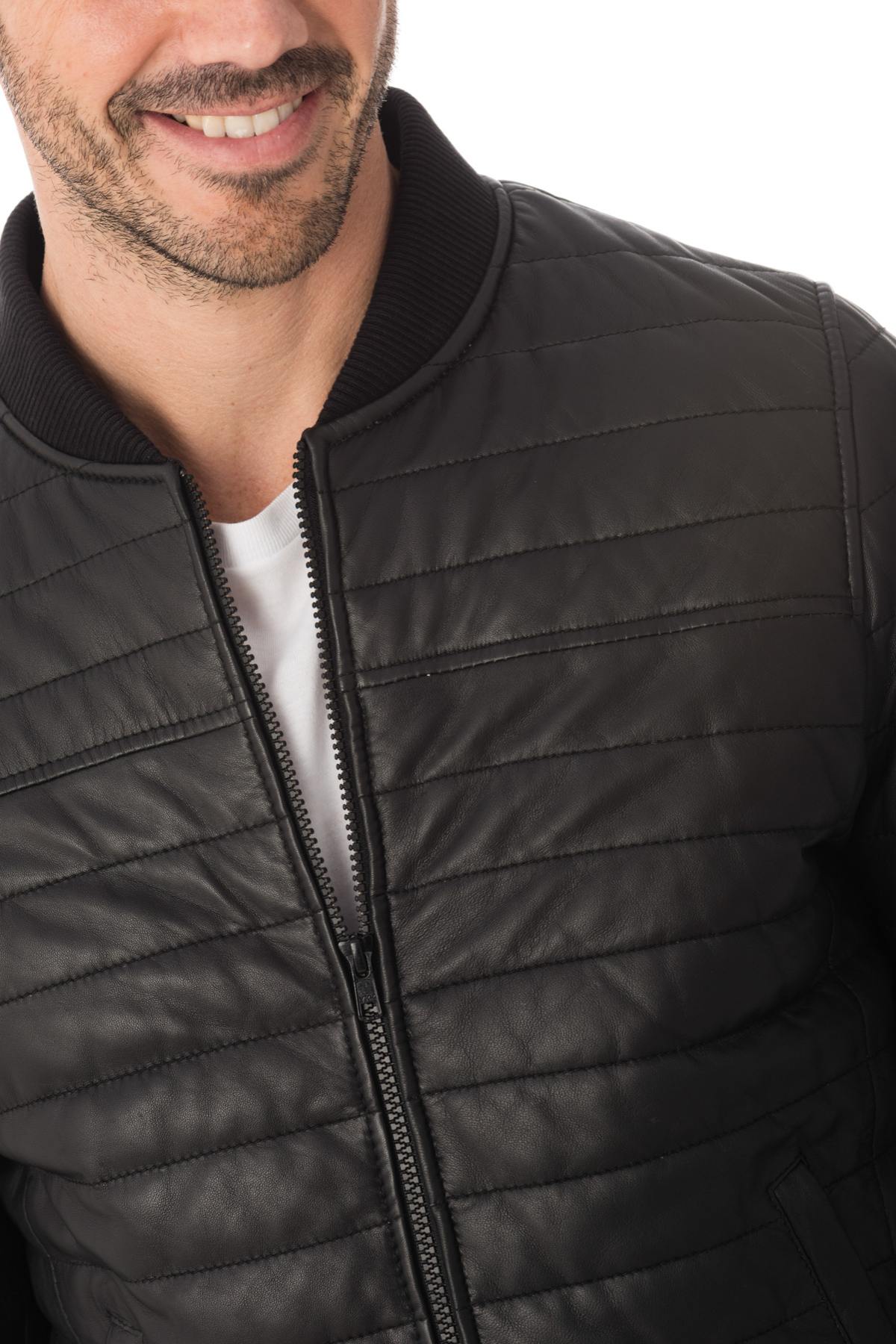 Quilted sportswear jacket - Image n°7