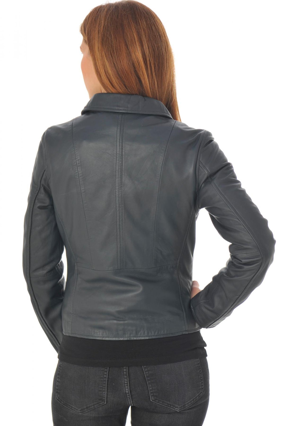  Women's jacket with shirt collar - Image n°5