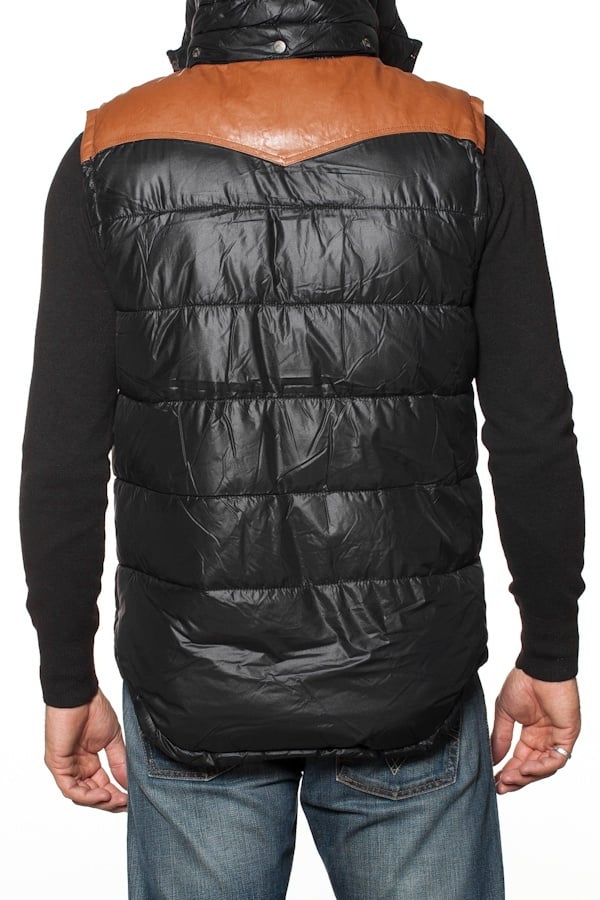 Sleeveless down jacket PEPE JEANS black - Image n°3