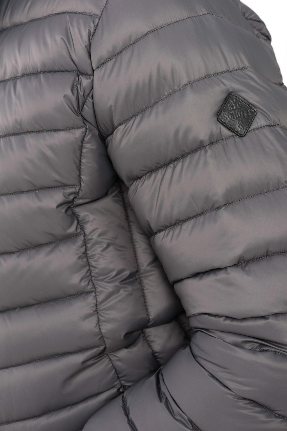 Schott light anthracite down jacket - Image n°6