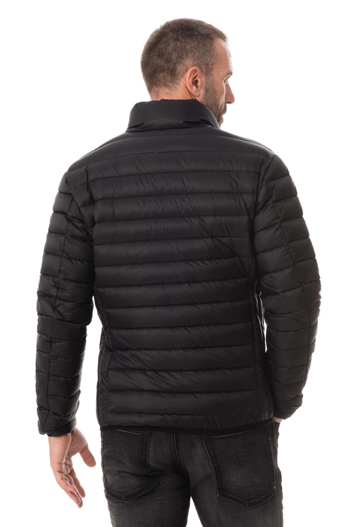 Schott black lightweight down jacket - Image n°5