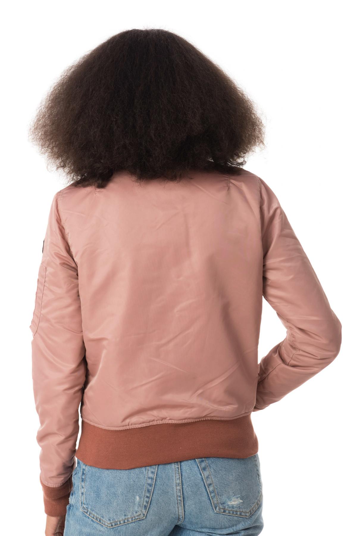 Schott women's pink bomber jacket - Image n°6