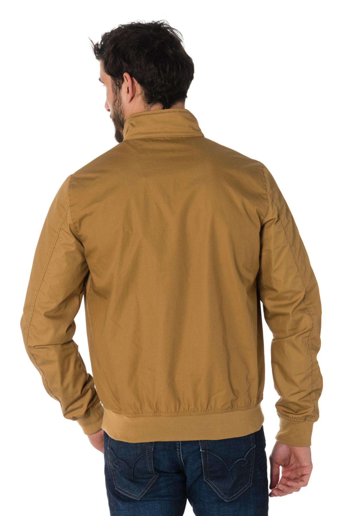 Schott men's jacket in gold color - Image n°5