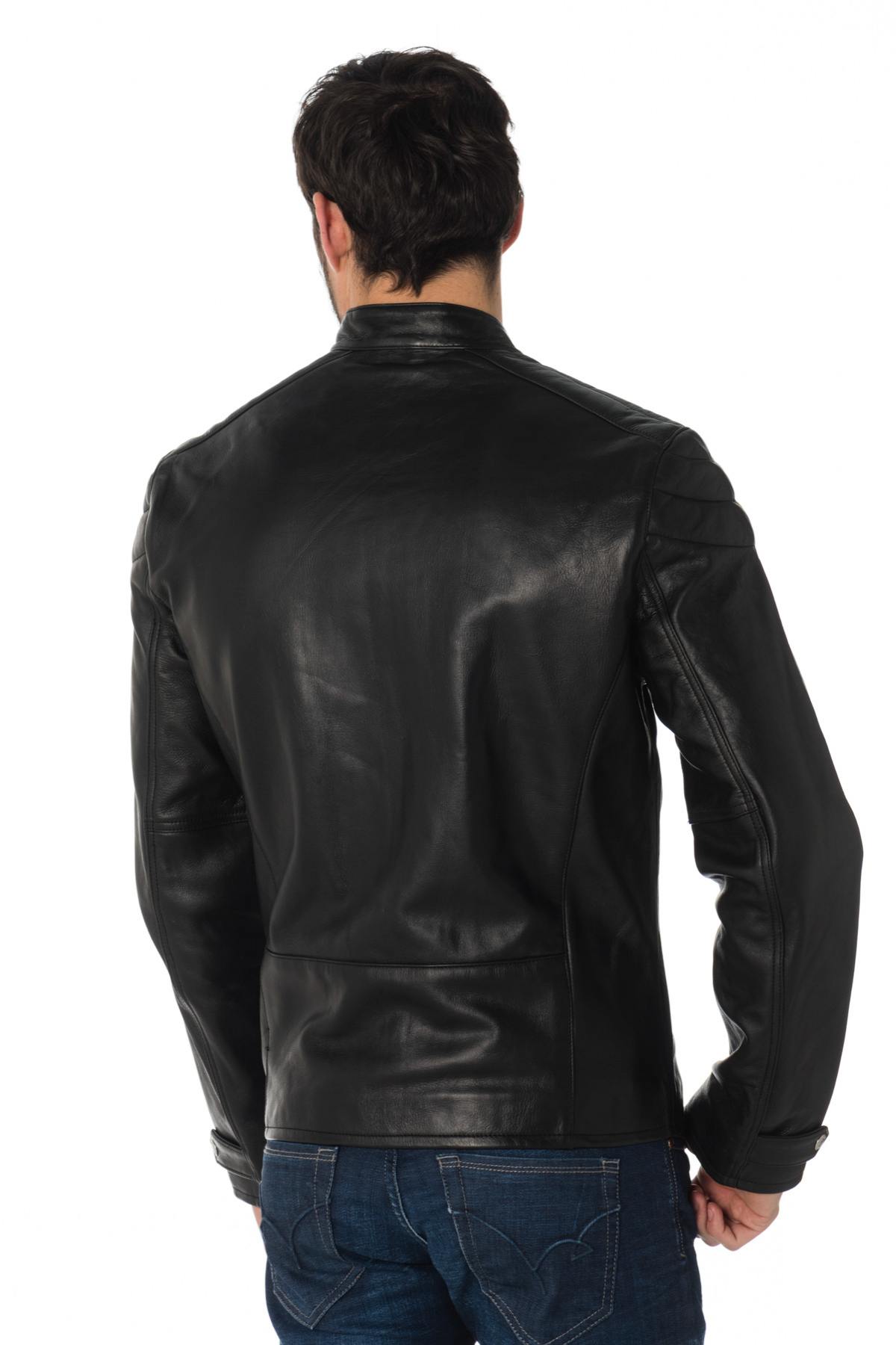 Schott men's biker jacket - Image n°5