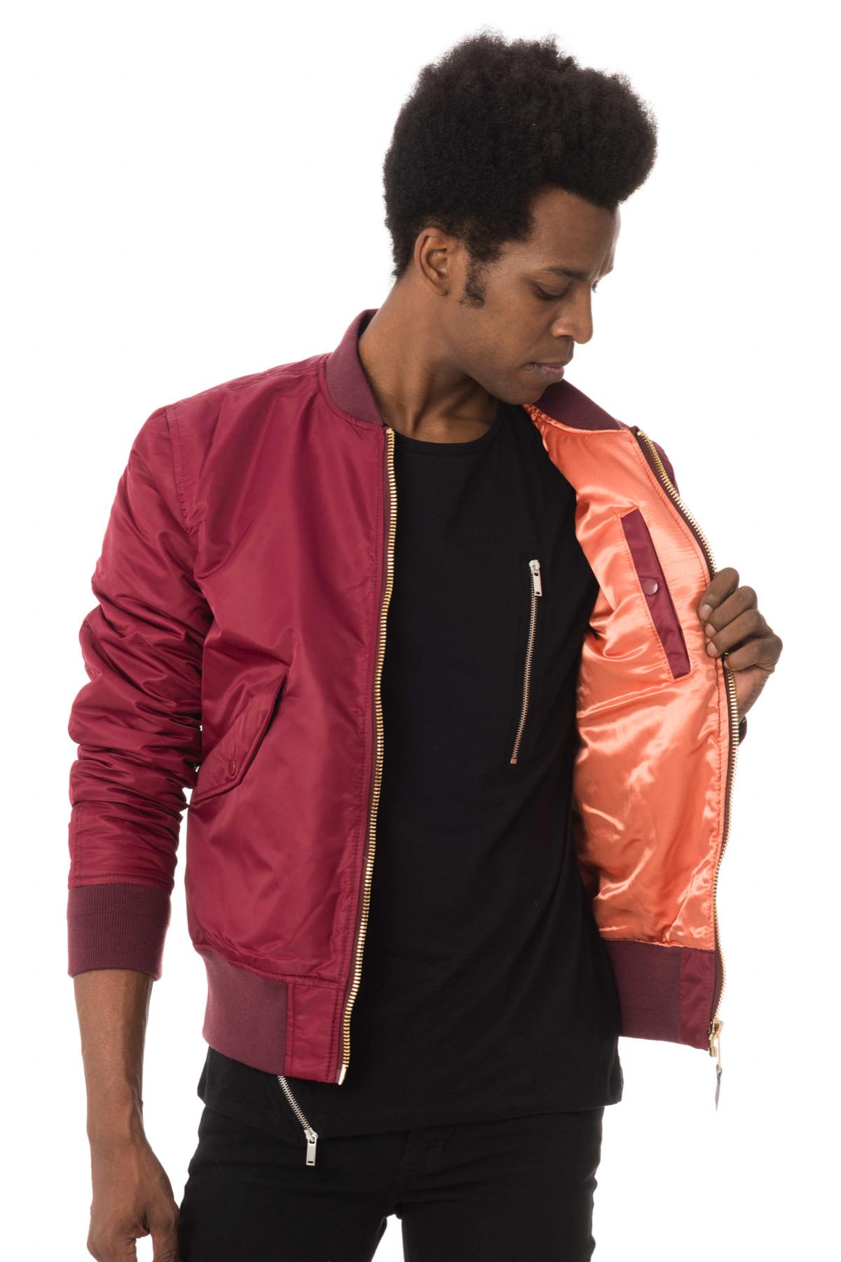 Schott burgundy bombers - Image n°7