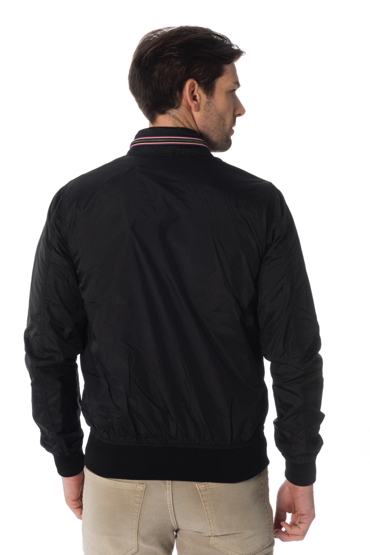 Fine and light black Schott jacket - Image n°5