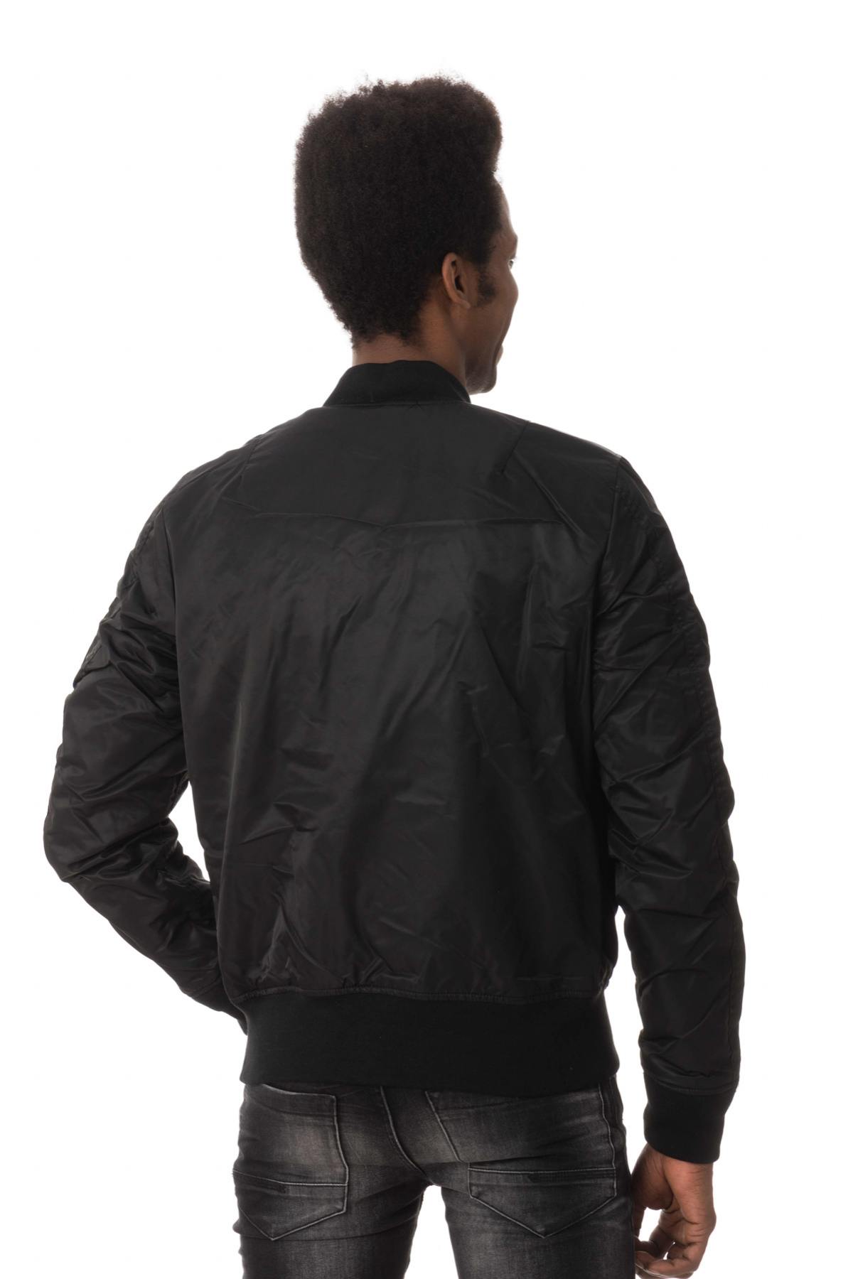 SCHOTT MEN'S BLACK TEXTILE JACKET - Image n°7