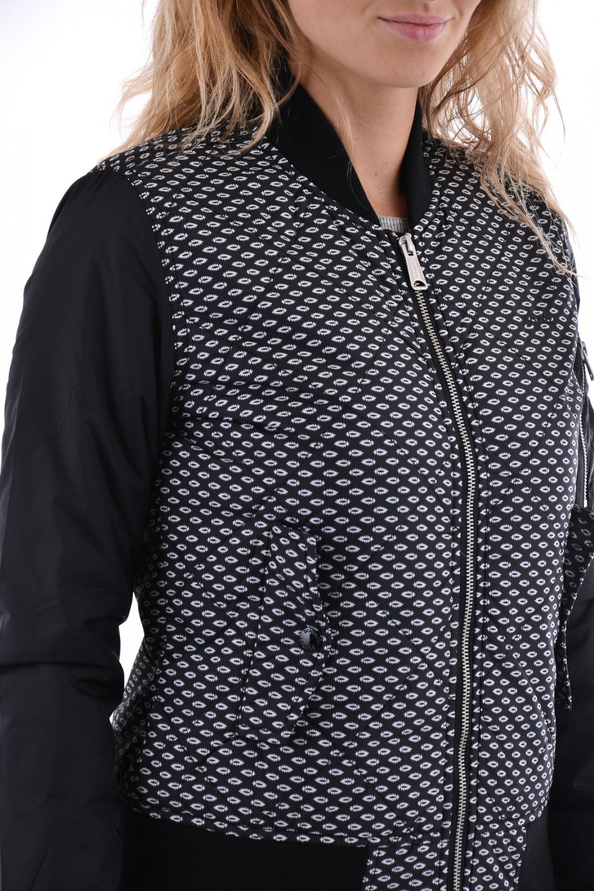 Schott women's black polyester jacket - Image n°5