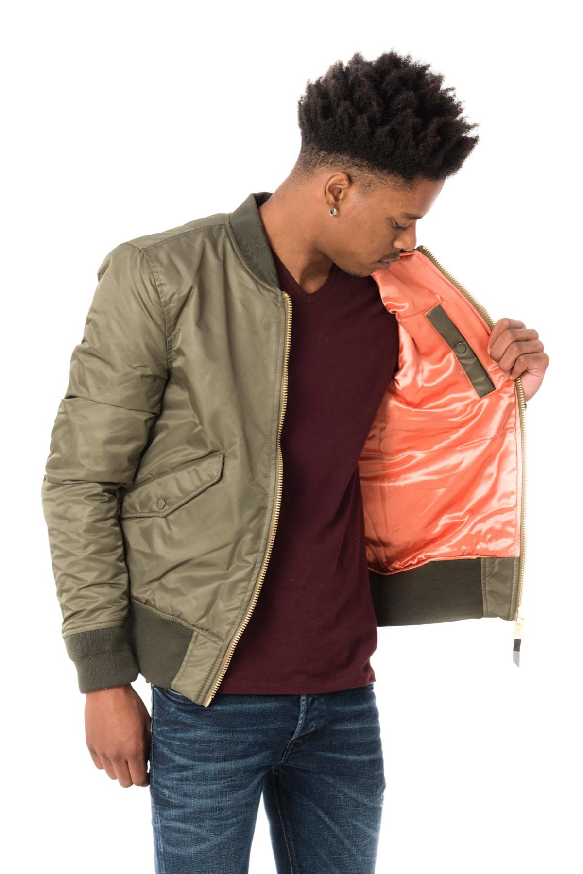 Dark khaki Schott bombers - Image n°4