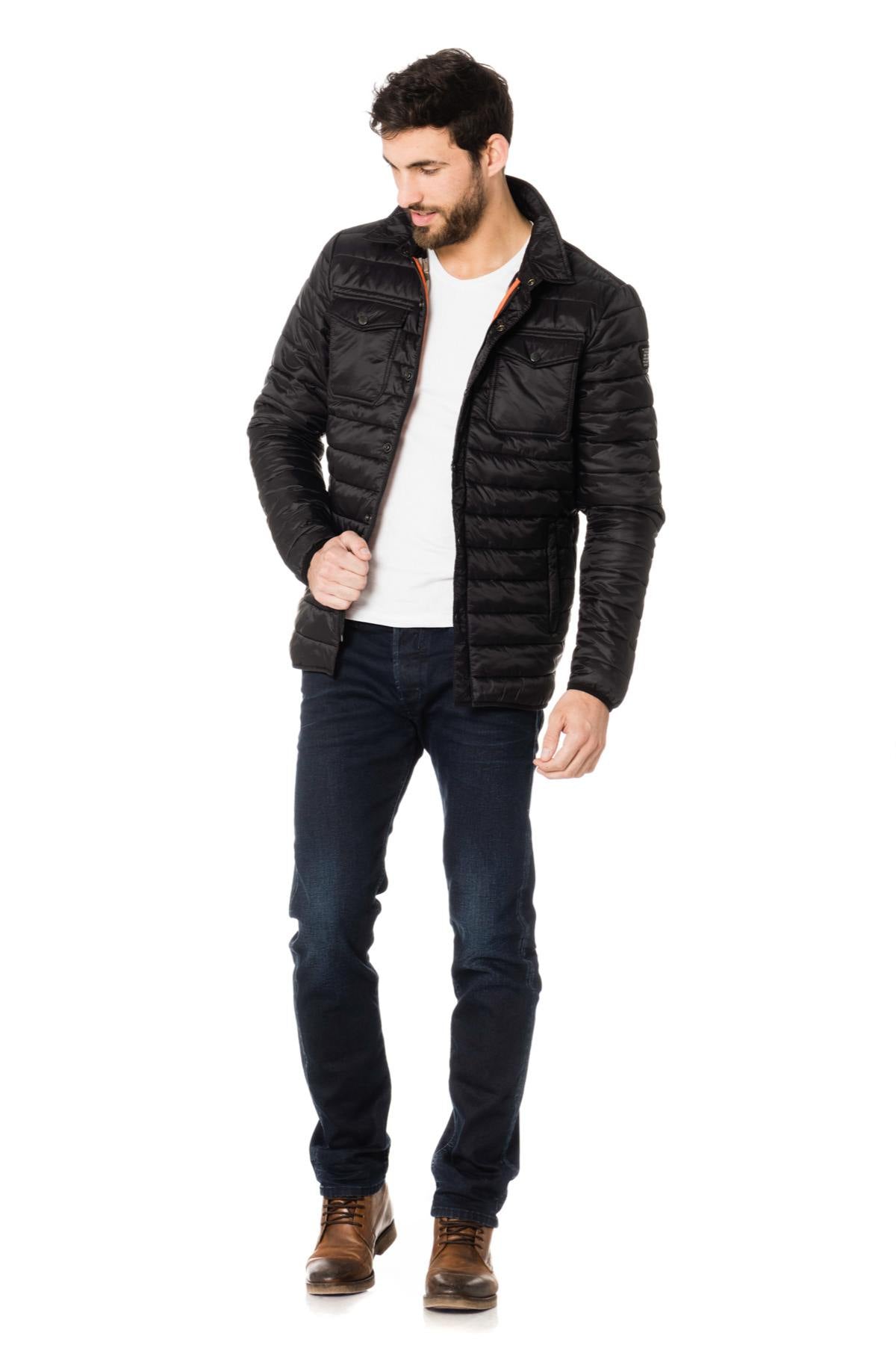  Schott NYC black down jacket - Image n°2