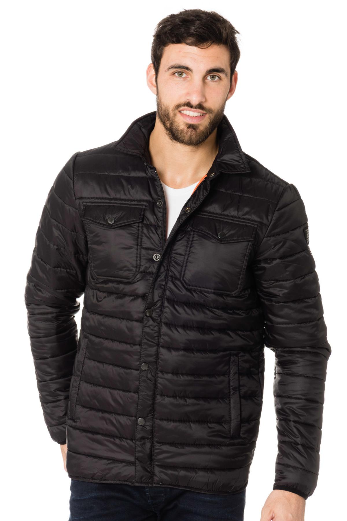  Schott NYC black down jacket - Image n°1