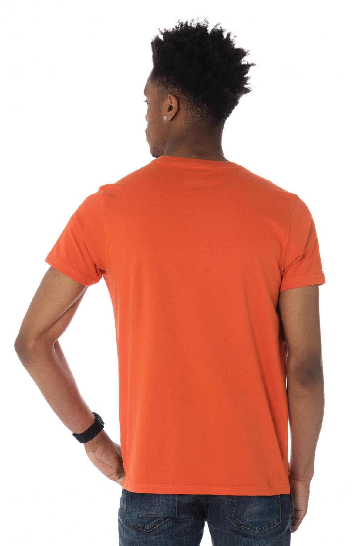 Orange Schott logo Cincinnati t-shirt - Image n°3