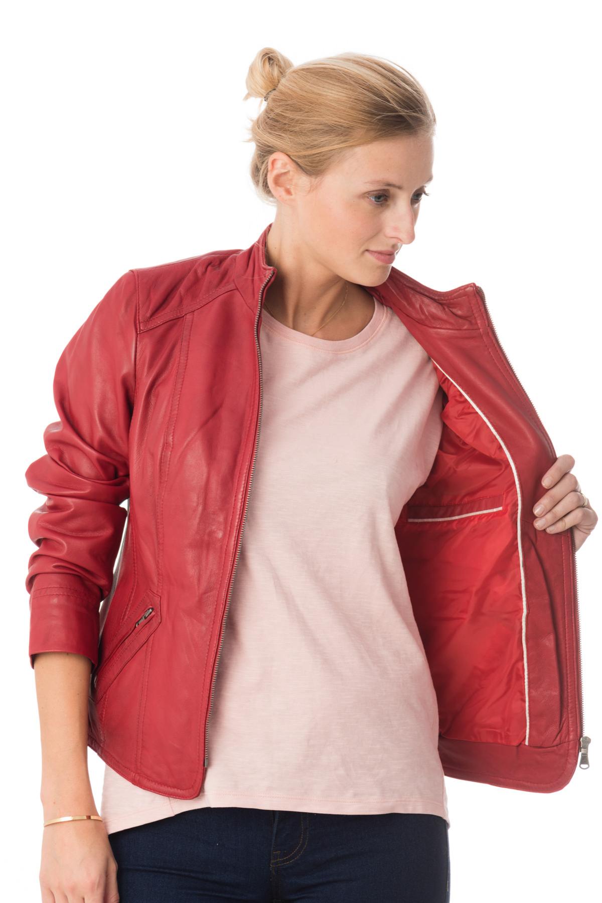 Existenz women's red jacket - Image n°4