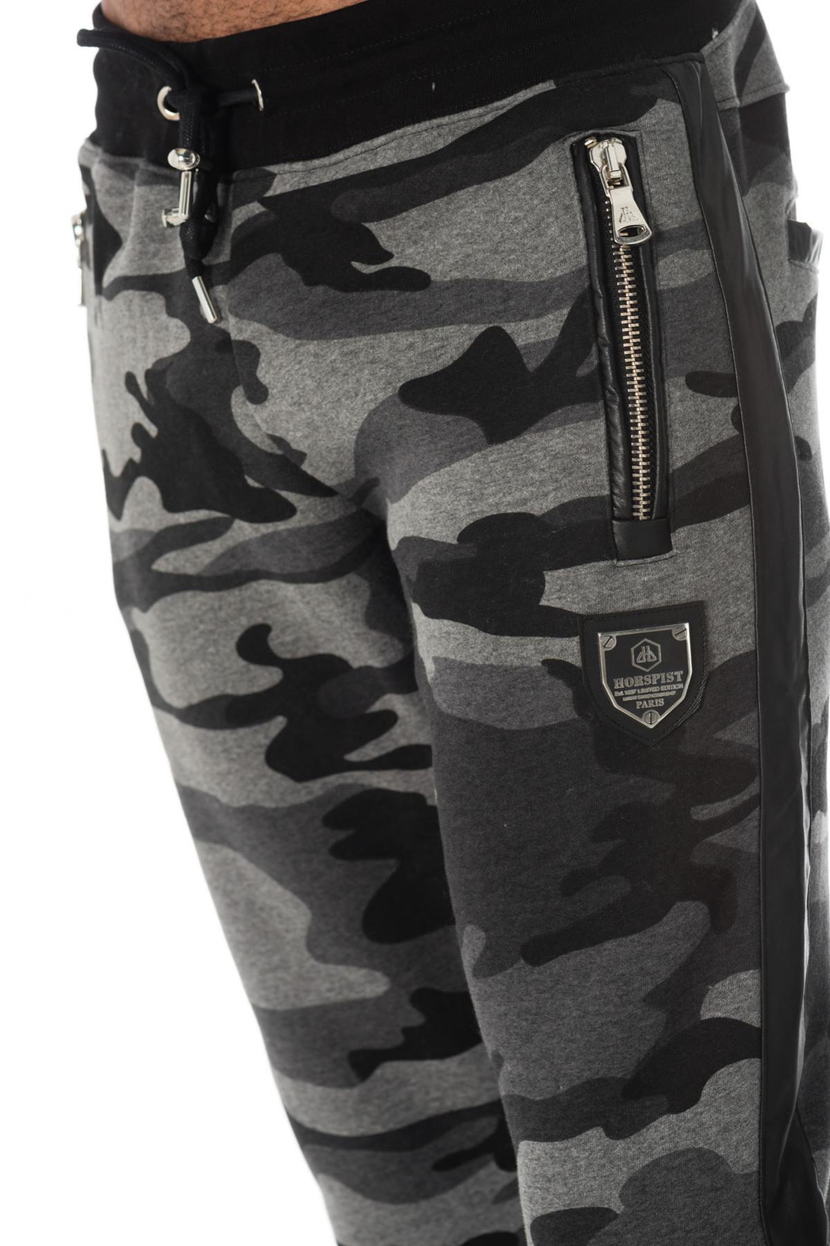 Horspist gray camouflage jogging pants - Image n°4