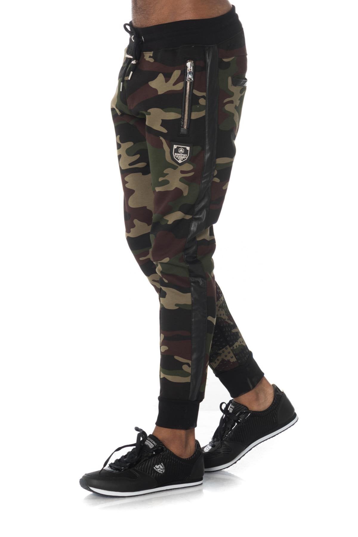 Horspist khaki camouflage jogging pants - Image n°6