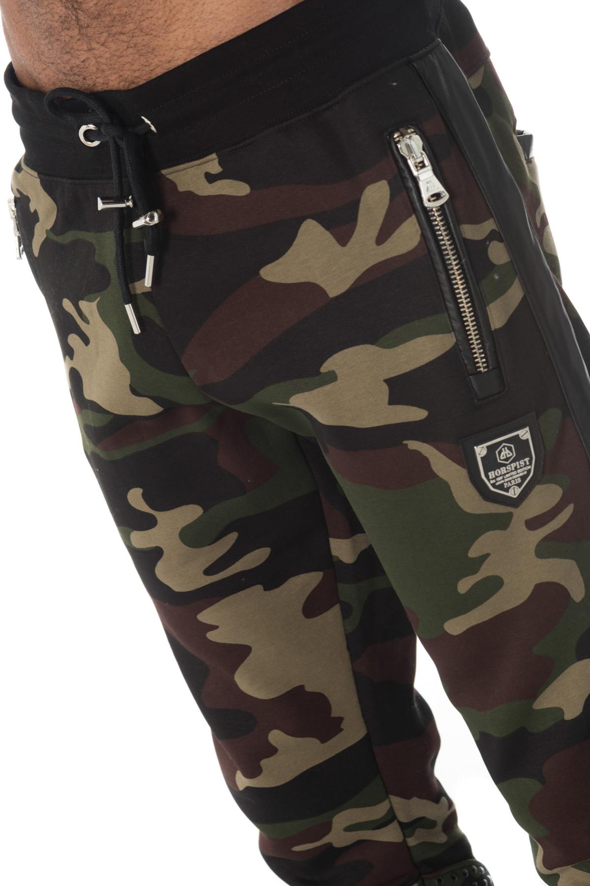 Horspist khaki camouflage jogging pants - Image n°4