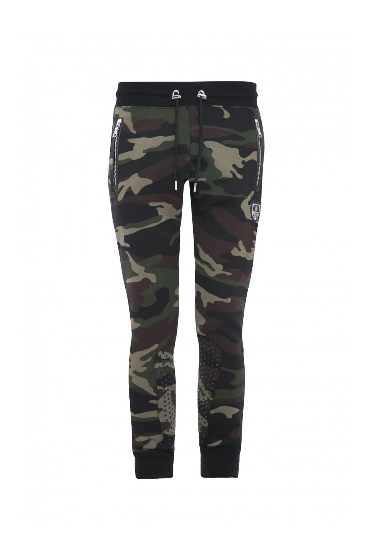 Horspist khaki camouflage jogging pants - Image n°3