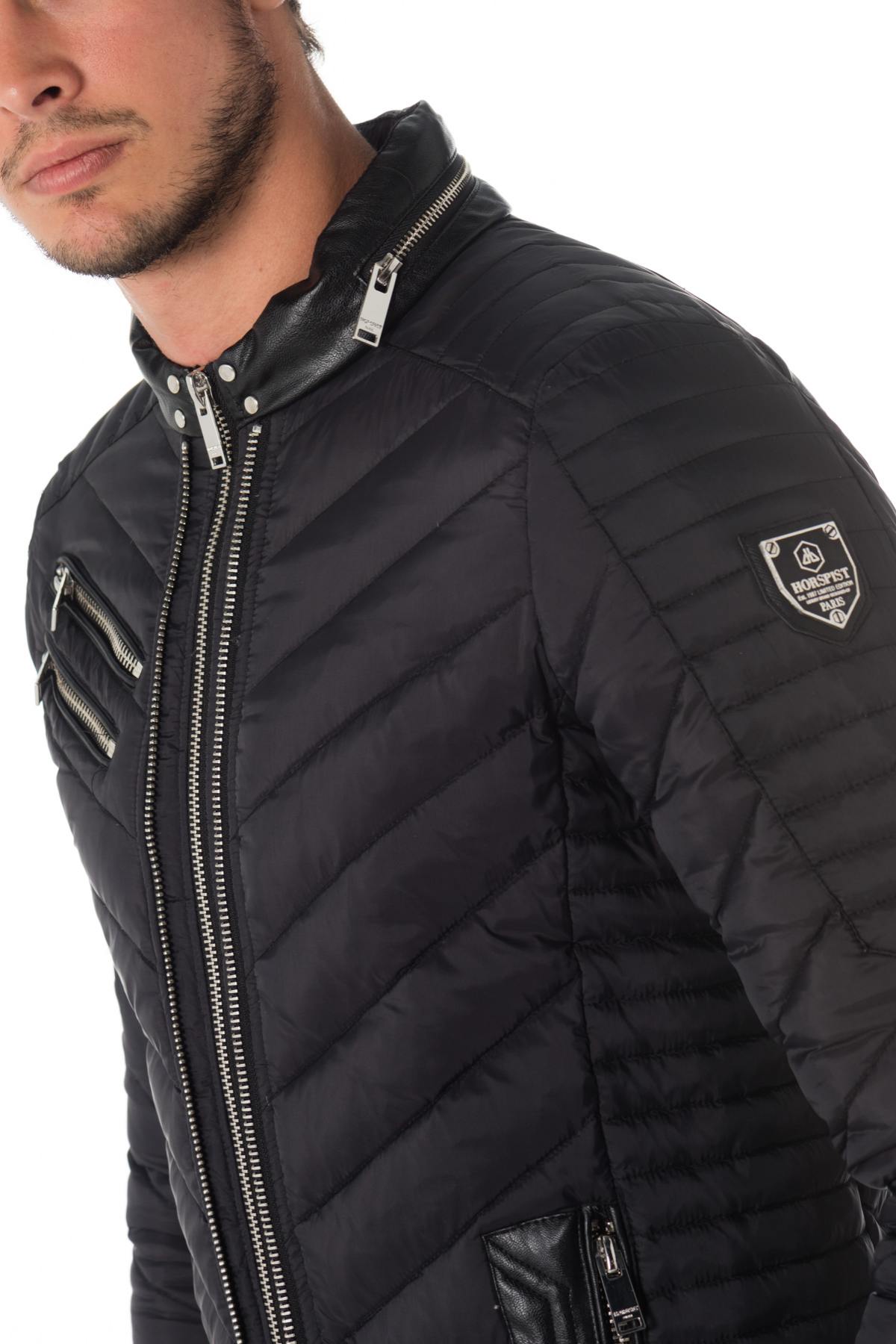 Horspist men's black down jacket - Image n°3