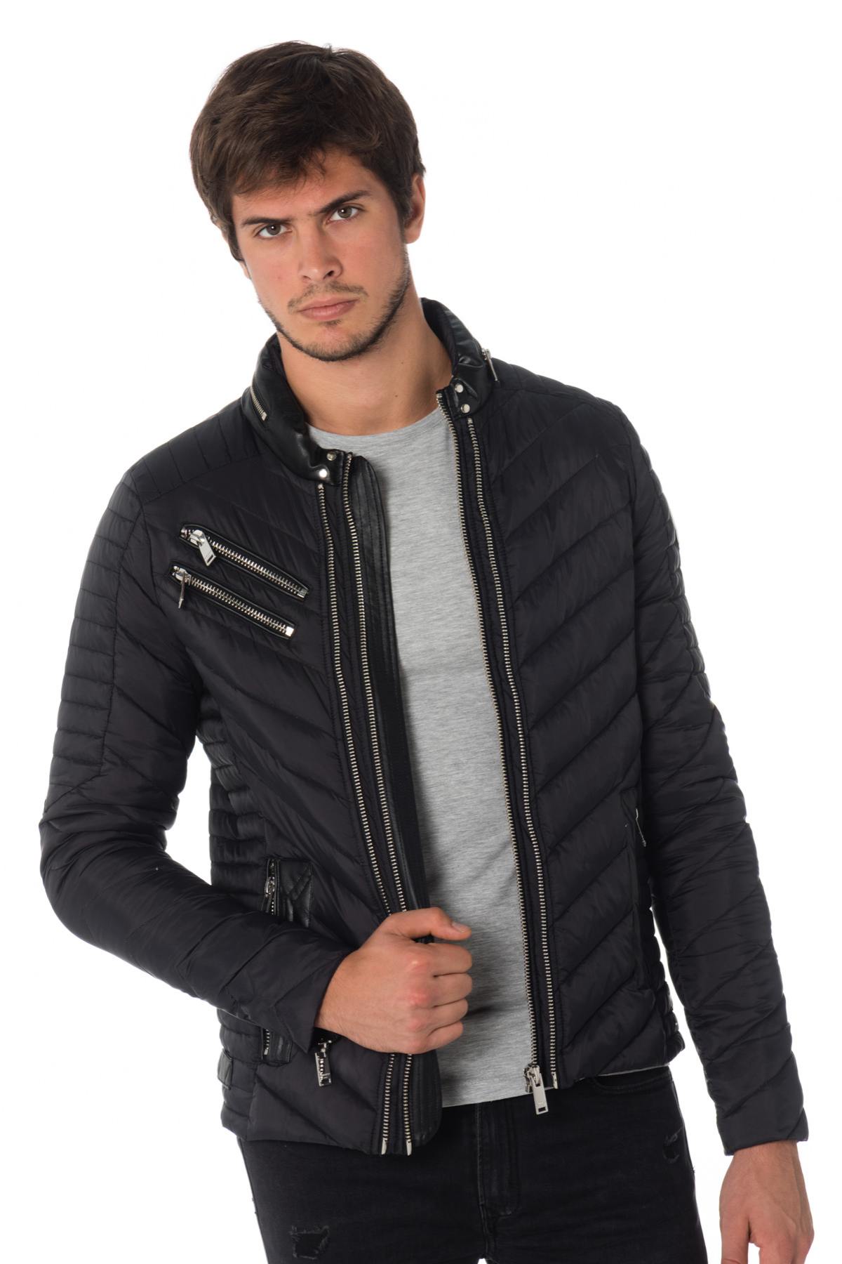 Horspist men's black down jacket - Image n°6