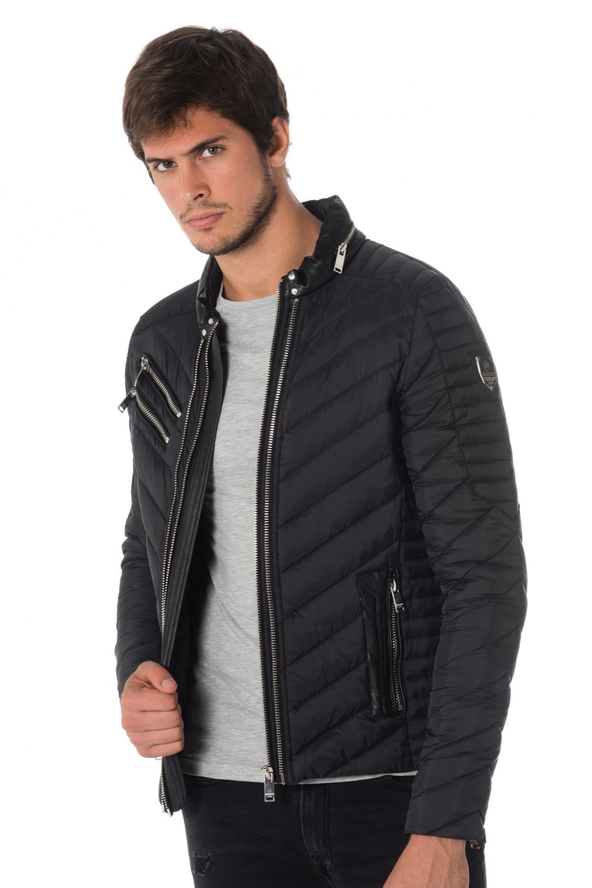 Horspist men's black down jacket - Image n°8