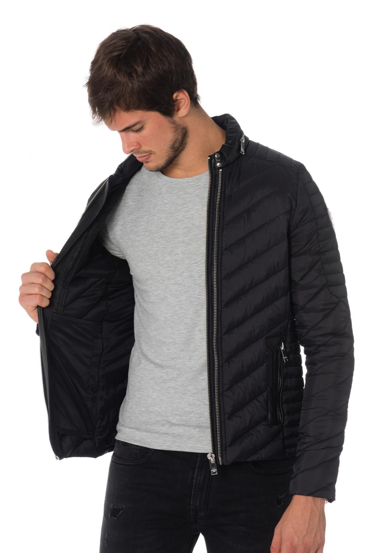 Horspist men's black down jacket - Image n°7