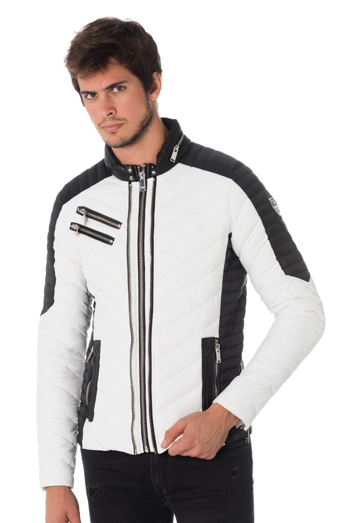 Horspist men's white down jacket - Image n°1