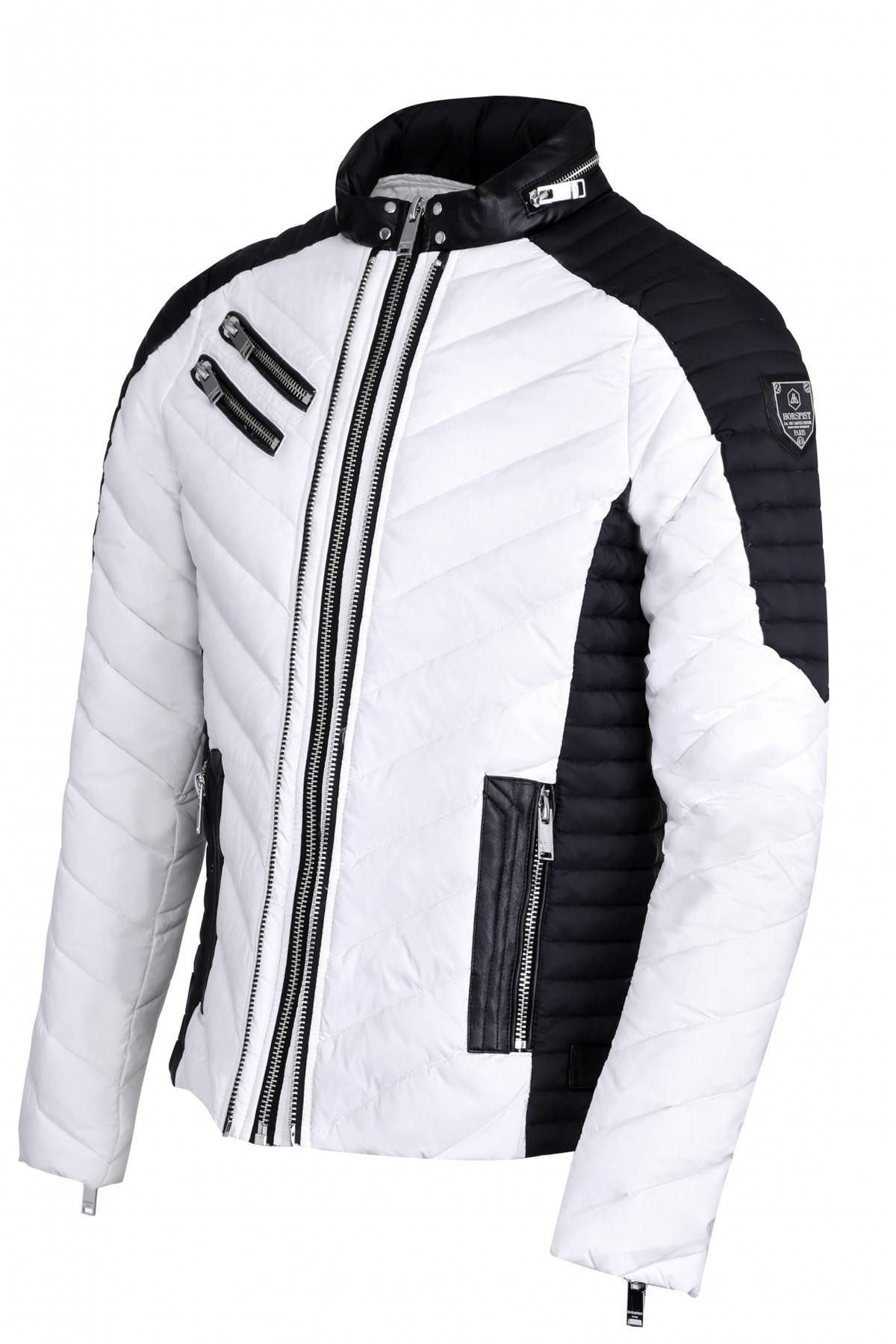 Horspist men's white down jacket - Image n°4