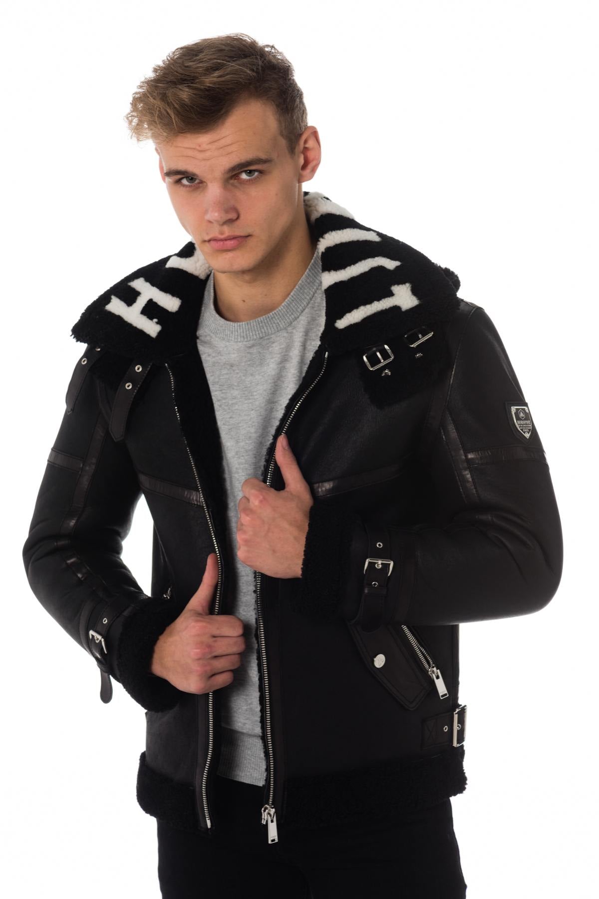  Horspist lambskin bomber jacket - Image n°3