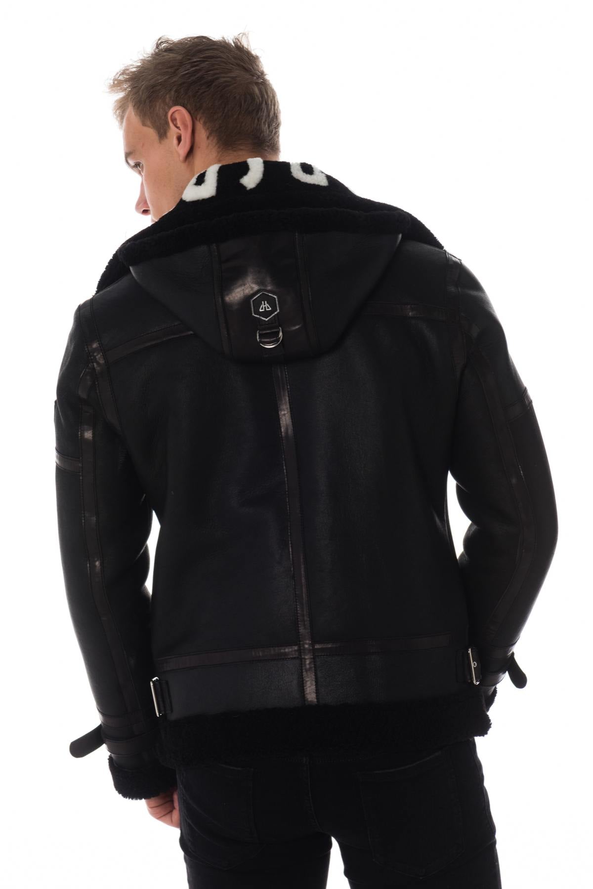  Horspist lambskin bomber jacket - Image n°5