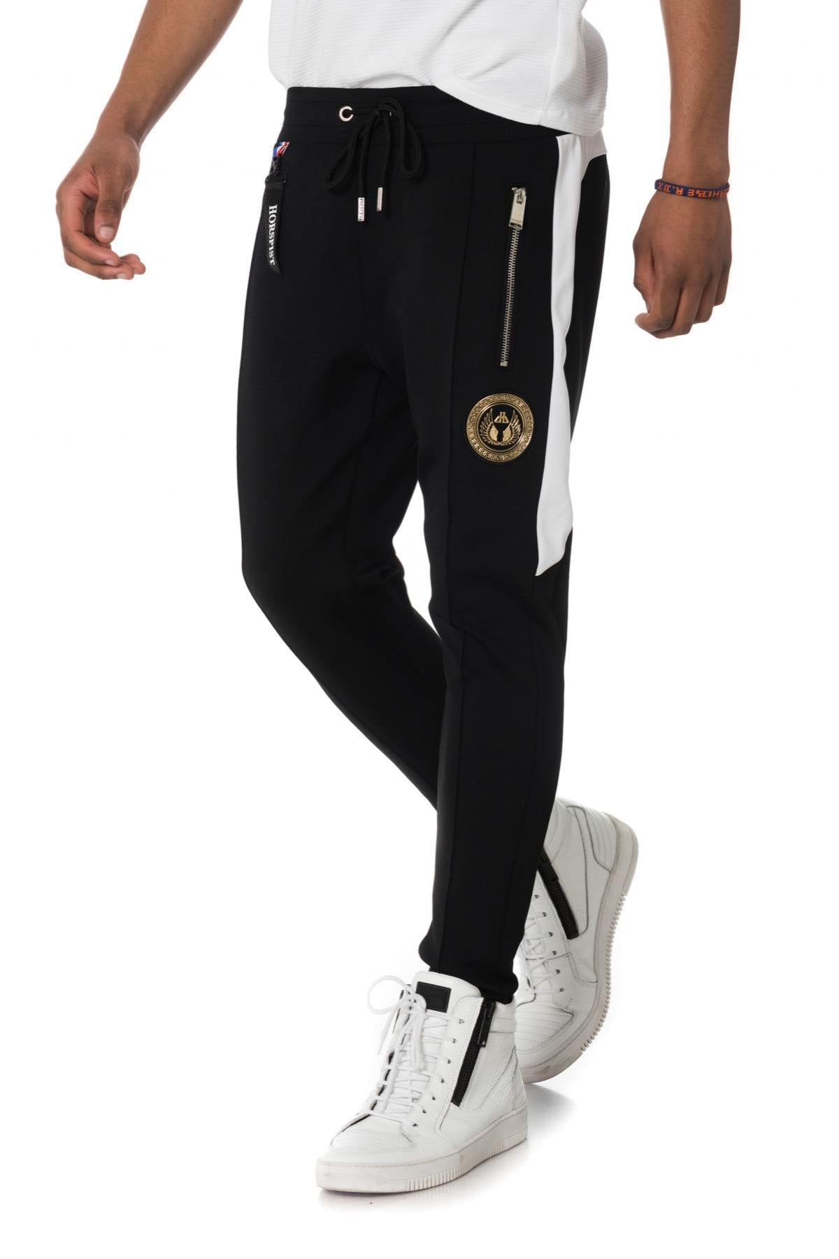 Men's black sweatpants - Image n°1