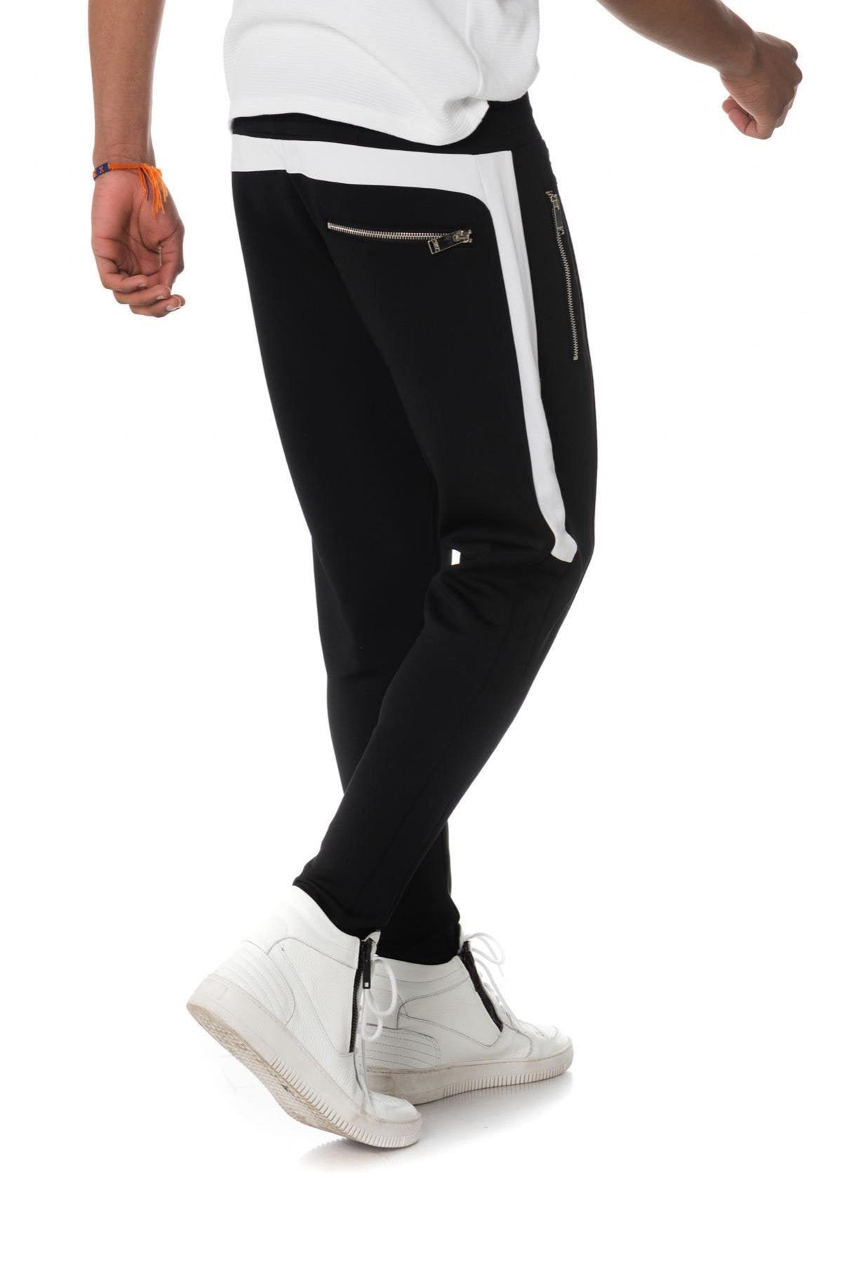 Men's black sweatpants - Image n°2